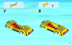 LEGO 4207 instructions page 9 – build guide