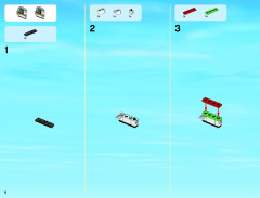 LEGO 4207 instructions page 6 – build guide