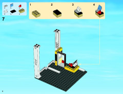 LEGO 4207 instructions page 8 – build guide