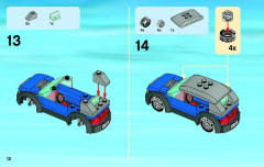 LEGO 4207 instructions page 12 – build guide
