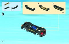 LEGO 4207 instructions page 20 – build guide