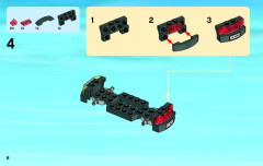 LEGO 4207 instructions page 6 – build guide