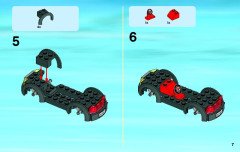LEGO 4207 instructions page 7 – build guide