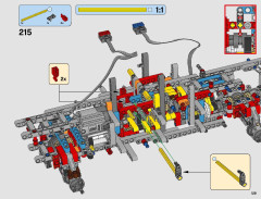 LEGO 42070 instructions page 129 – build guide