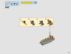 LEGO 42070 instructions page 147 – build guide