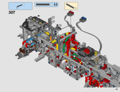 LEGO 42070 instructions page 197 – build guide