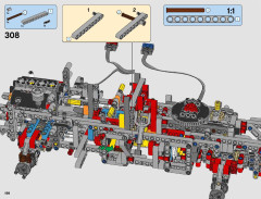 LEGO 42070 instructions page 198 – build guide