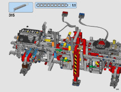 LEGO 42070 instructions page 203 – build guide