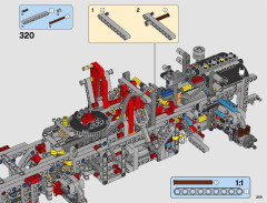 LEGO 42070 instructions page 209 – build guide