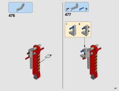 LEGO 42070 instructions page 307 – build guide