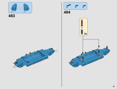 LEGO 42070 instructions page 311 – build guide