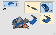LEGO 42071 instructions page 21 – build guide