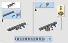 LEGO 42071 instructions page 6 – build guide