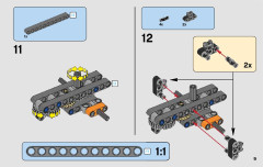 LEGO 42071 instructions page 9 – build guide