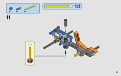 LEGO 42071 instructions page 11 – build guide