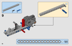 LEGO 42072 instructions page 12 – build guide