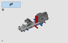LEGO 42072 instructions page 14 – build guide