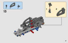 LEGO 42072 instructions page 17 – build guide