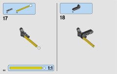 LEGO 42072 instructions page 20 – build guide