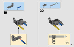 LEGO 42072 instructions page 21 – build guide