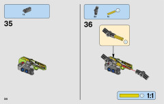LEGO 42072 instructions page 34 – build guide