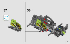 LEGO 42072 instructions page 35 – build guide