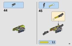 LEGO 42072 instructions page 39 – build guide