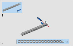 LEGO 42072 instructions page 4 – build guide