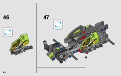 LEGO 42072 instructions page 40 – build guide