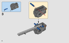 LEGO 42072 instructions page 6 – build guide