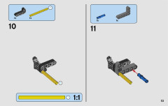 LEGO 42073 instructions page 13 – build guide