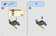LEGO 42073 instructions page 14 – build guide