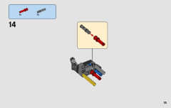LEGO 42073 instructions page 15 – build guide