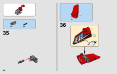 LEGO 42073 instructions page 34 – build guide