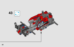 LEGO 42073 instructions page 38 – build guide