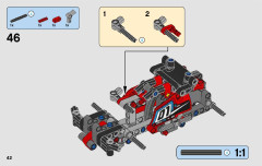 LEGO 42073 instructions page 42 – build guide