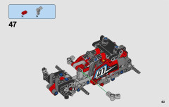 LEGO 42073 instructions page 43 – build guide