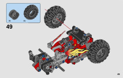 LEGO 42073 instructions page 45 – build guide