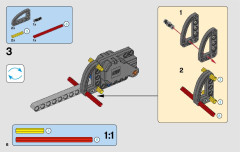LEGO 42073 instructions page 6 – build guide