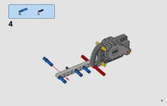 LEGO 42073 instructions page 7 – build guide