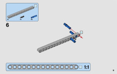 LEGO 42073 instructions page 9 – build guide