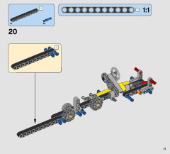 LEGO 42074 instructions page 11 – build guide