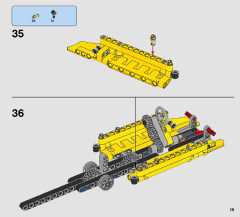 LEGO 42074 instructions page 19 – build guide