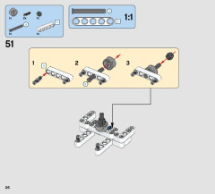 LEGO 42074 instructions page 26 – build guide