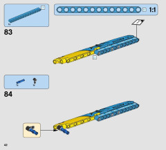 LEGO 42074 instructions page 42 – build guide