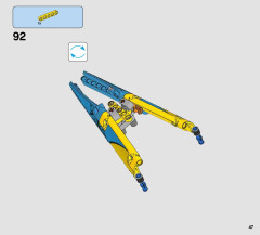LEGO 42074 instructions page 47 – build guide