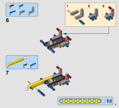 LEGO 42074 instructions page 5 – build guide