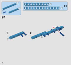 LEGO 42074 instructions page 52 – build guide