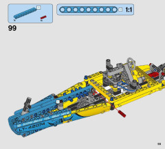 LEGO 42074 instructions page 55 – build guide