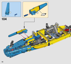 LEGO 42074 instructions page 60 – build guide